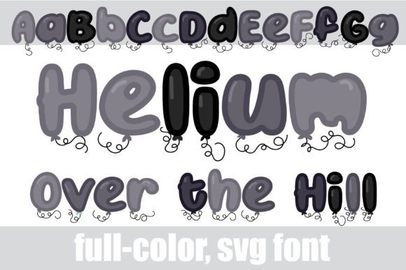 Celebrate Milestones with Helium - over the Hill
