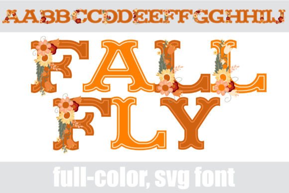 Fall Fly: A Creative Display Font for Autumn Projects