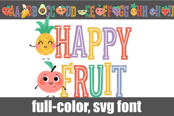 Happy Fruit: Adding Whimsy and Color to Your Designs