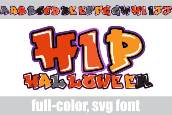 Hip Halloween: A Graffiti Font with Spooky Flair