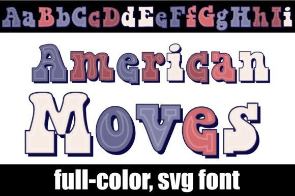 Infuse Your Projects with Patriotic Flair: The Americana Moves Font