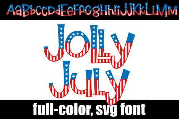 Jolly July: Unleashing Vibrant Design with a Colorful Typeface