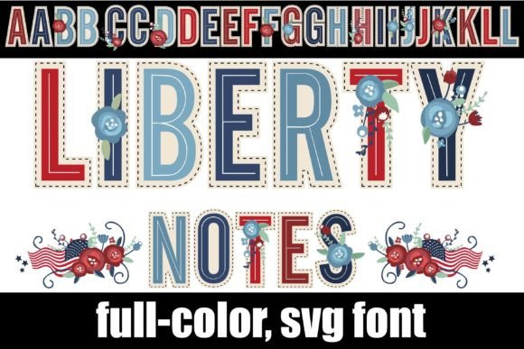 Liberty Notes: A Patriotic Serif for Bold Designs