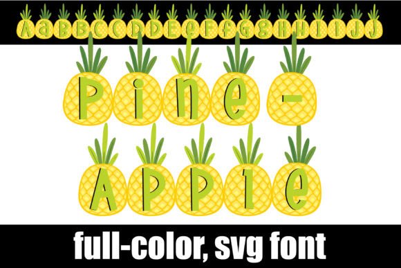 Pineapple Heart: A Vibrant Font for Bold Designs