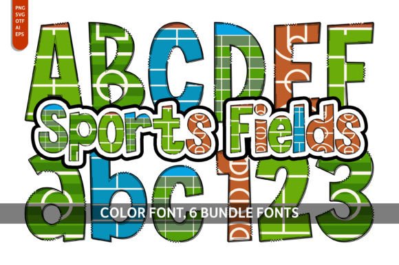 Score Big with the Sports Fields Bundle for Design