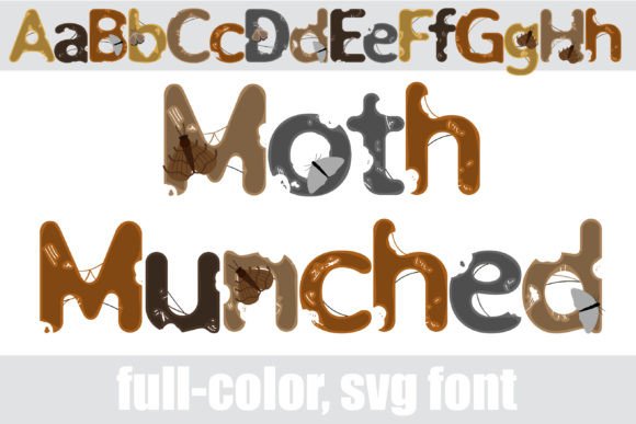 Unleashing Moth Munched: A Grunge Sans Serif with Character